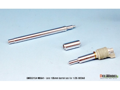 M68a1 105mm Metal Barrel Late Type(For 1/35 M60a3) - zdjęcie 3
