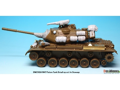 M47 Patton Detail Up Set (For Italeri 1/35) - zdjęcie 6