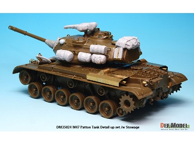 M47 Patton Detail Up Set (For Italeri 1/35) - zdjęcie 7