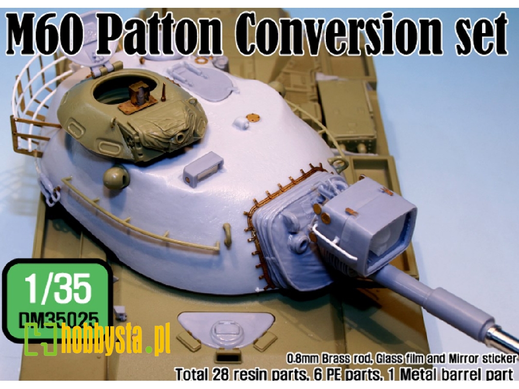 M60 Patton Conv. Set (For 1/35 M60a1/3)(Not Include Track) - zdjęcie 1 M60 Patton Conv. Set (For 1/35 M60a1/3)(Not Include Track) - zdjęcie 1