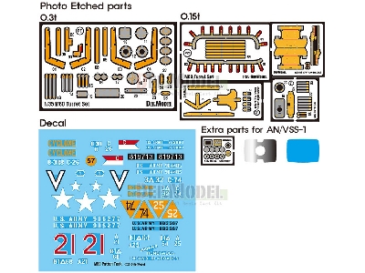 M60 Patton Conv. Set (For 1/35 M60a1/3)(Not Include Track) - zdjęcie 3