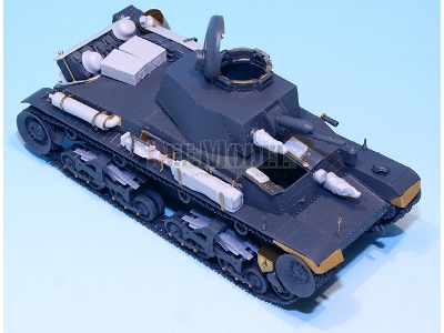 Pz.Kpfw.35(T) Detail Up Set With Stowage (For Academy 1/35) - zdjęcie 5