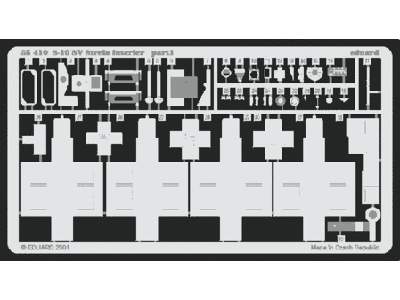  S-10 SV Strela interior 1/35 - Skif - blaszki - zdjęcie 1