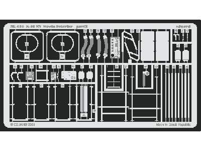  S-10 SV Strela interior 1/35 - Skif - blaszki - zdjęcie 3