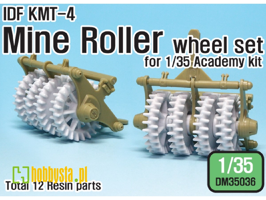 Idf Kmt-4 Mine Roller Wheel Set (For Academy 1/35) - zdjęcie 1 Idf Kmt-4 Mine Roller Wheel Set (For Academy 1/35) - zdjęcie 1