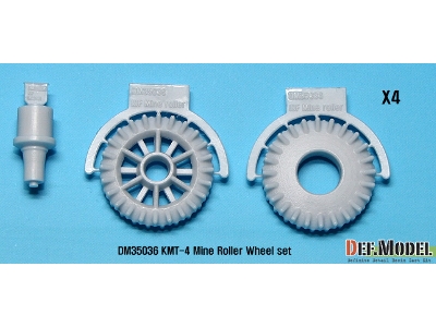 Idf Kmt-4 Mine Roller Wheel Set (For Academy 1/35) - zdjęcie 2