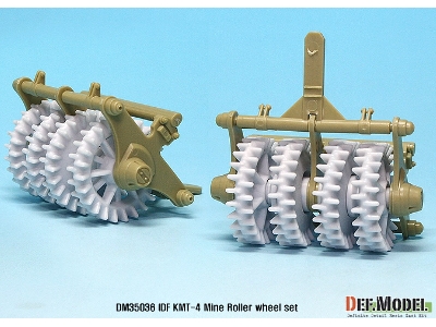 Idf Kmt-4 Mine Roller Wheel Set (For Academy 1/35) - zdjęcie 4