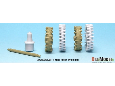 Idf Kmt-4 Mine Roller Wheel Set (For Academy 1/35) - zdjęcie 6