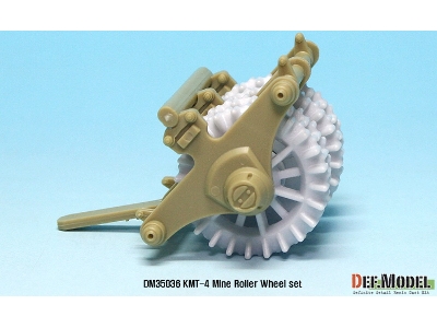 Idf Kmt-4 Mine Roller Wheel Set (For Academy 1/35) - zdjęcie 8