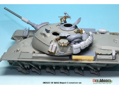 Idf Magach 3 105mm Conversion Set (For Dragon 1/35 M48a3) - zdjęcie 7