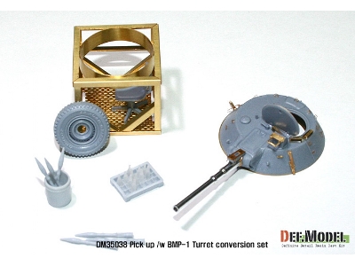Technical Pick Up /W Bmp Turret Conversion Set (For Meng Vs004.005 1/35) - zdjęcie 3