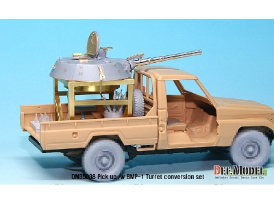 Technical Pick Up /W Bmp Turret Conversion Set (For Meng Vs004.005 1/35) - zdjęcie 7