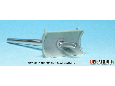 Us M10 3-inch Gun Metal Barrel With Mantlet Set (For Academy 1/35) - zdjęcie 9