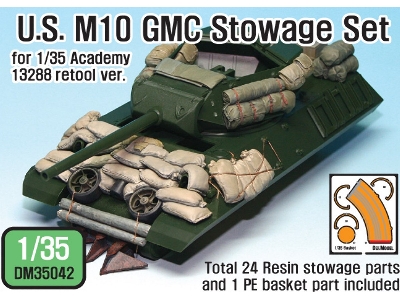 Us M10 Stowage Set ( For 1/35 Academy 13288 Retool Ver.) - zdjęcie 1