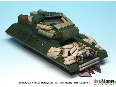 Us M10 Stowage Set ( For 1/35 Academy 13288 Retool Ver.) - zdjęcie 4