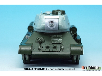 T-34/85 D-5t Turret Conversion Set - Early (For Academy T-34/85 Factory No.112 Ver. 1/35) - zdjęcie 7