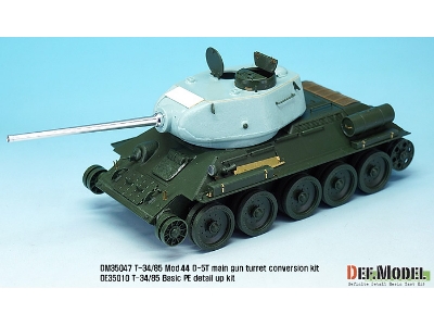 T-34/85 D-5t Turret Conversion Se T- Late (For Academy T-34/85 Factory No.112 Ver. 1/35) - zdjęcie 10