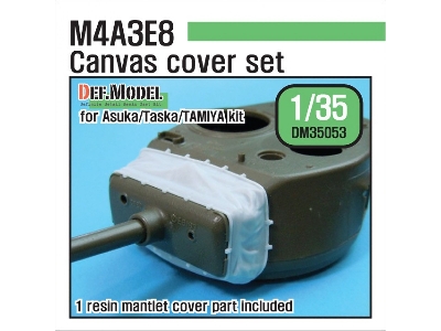 Us M4 Sherman 76(W) Turret Canvas Cover Set (Asuka) - zdjęcie 1