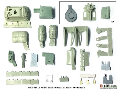 Us M60a2 Detail Up Set (For Academy) - zdjęcie 2