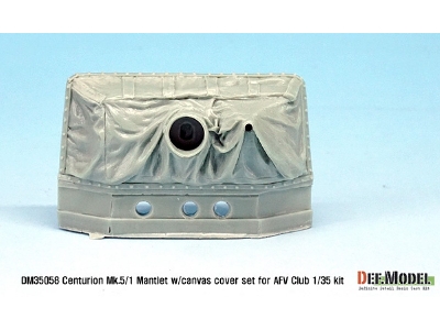 Centurion Mk.5/1 Mantlet W/Canvas Cover Set (For Afv Club 1/35) - zdjęcie 2