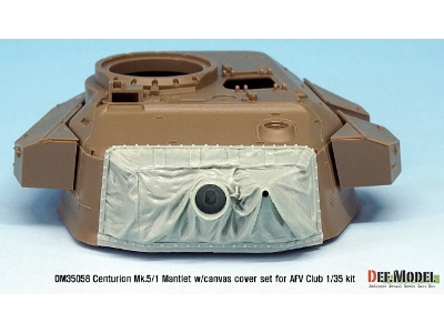 Centurion Mk.5/1 Mantlet W/Canvas Cover Set (For Afv Club 1/35) - zdjęcie 3