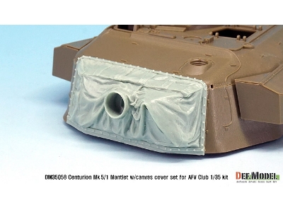 Centurion Mk.5/1 Mantlet W/Canvas Cover Set (For Afv Club 1/35) - zdjęcie 5