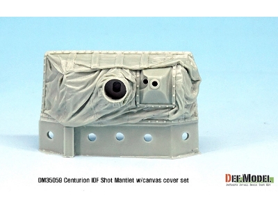 Centurion Idf Shot Mantlet W/Canvas Cover Set (For Afv Club 1/35) - zdjęcie 2