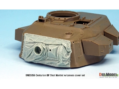 Centurion Idf Shot Mantlet W/Canvas Cover Set (For Afv Club 1/35) - zdjęcie 5