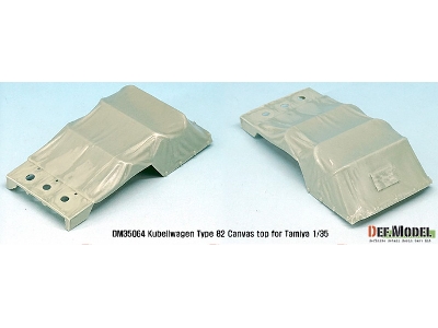 Kubelwagen Type 82 Canvas Top (For Tamiya 1/35) - zdjęcie 2