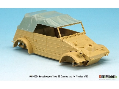 Kubelwagen Type 82 Canvas Top (For Tamiya 1/35) - zdjęcie 4