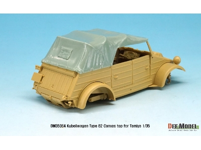 Kubelwagen Type 82 Canvas Top (For Tamiya 1/35) - zdjęcie 5
