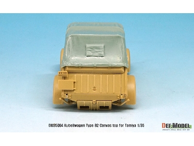 Kubelwagen Type 82 Canvas Top (For Tamiya 1/35) - zdjęcie 6