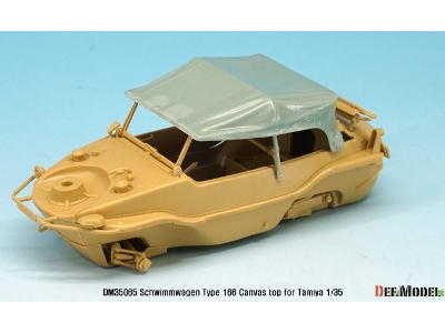 Schwimmwagen Type 166 Canvas Top (For Tamiya 1/35) - zdjęcie 4