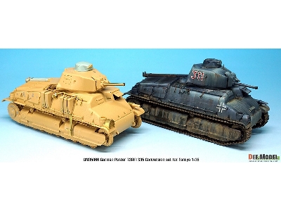 German Panzer 739(F) S35 Conversion Set (For Tamiya 1/35) - zdjęcie 5