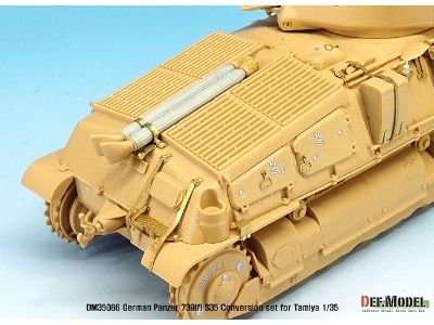 German Panzer 739(F) S35 Conversion Set (For Tamiya 1/35) - zdjęcie 8