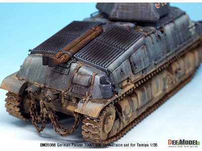 German Panzer 739(F) S35 Conversion Set (For Tamiya 1/35) - zdjęcie 9