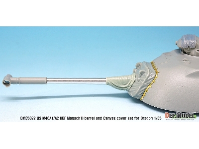 Idf Magach 1 (M48a1) Canvas Cover Set (For Dragon 1/35) - zdjęcie 6