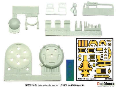 Idf Magach Urdan Cupola Set (For 1/35 Idf M48/M60 Kit) - zdjęcie 2