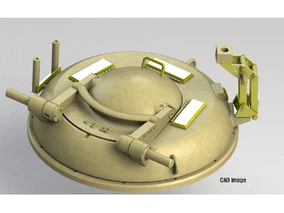 Idf Magach Urdan Cupola Set (For 1/35 Idf M48/M60 Kit) - zdjęcie 14