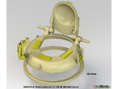 Idf Magach Urdan Cupola Set (For 1/35 Idf M48/M60 Kit) - zdjęcie 15