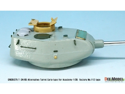 T-34/85 8-part Mold Alternative Turret Set (For 1/35 Academy T-34/85 Factory No.112) - zdjęcie 10