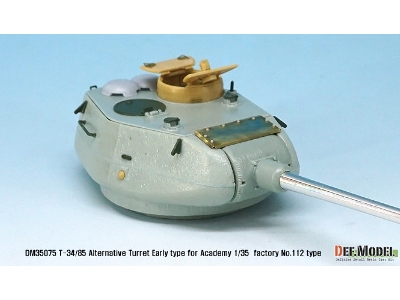 T-34/85 8-part Mold Alternative Turret Set (For 1/35 Academy T-34/85 Factory No.112) - zdjęcie 11