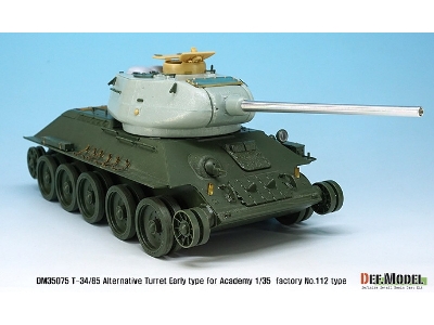 T-34/85 8-part Mold Alternative Turret Set (For 1/35 Academy T-34/85 Factory No.112) - zdjęcie 14