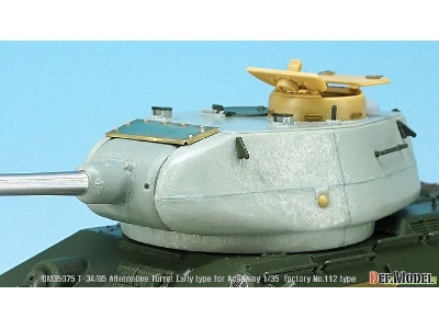 T-34/85 8-part Mold Alternative Turret Set (For 1/35 Academy T-34/85 Factory No.112) - zdjęcie 15