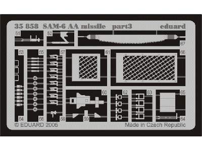  SAM-6 AA missile 1/35 - Trumpeter - blaszki - zdjęcie 4