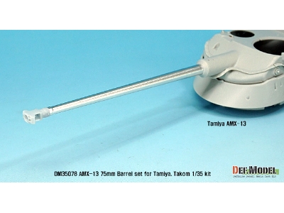 Amx-13 Main Gun Barrel Set (For 1/35 Tamiya, Takom Kit) - zdjęcie 5