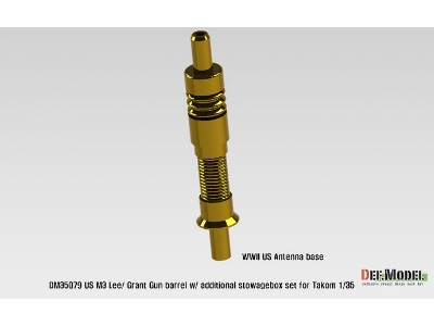 Us M3 Lee/Grant Gun Barrel W/ Additional Toolbox Set (For Takom 1/35) - zdjęcie 15