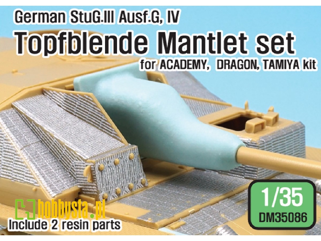 Wwii German Stug.Iii/Iv Cast Mantlet Set (For 1/35 Academy, Dragon, Tamiya Kit) - zdjęcie 1 Wwii German Stug.Iii/Iv Cast Mantlet Set (For 1/35 Academy, Dragon, Tamiya Kit) - zdjęcie 1