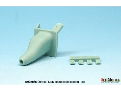 Wwii German Stug.Iii/Iv Cast Mantlet Set (For 1/35 Academy, Dragon, Tamiya Kit) - zdjęcie 2
