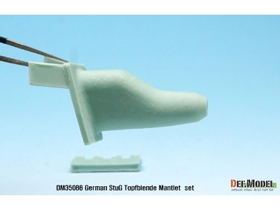 Wwii German Stug.Iii/Iv Cast Mantlet Set (For 1/35 Academy, Dragon, Tamiya Kit) - zdjęcie 3